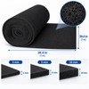 Activated Carbon Foam Filter Sheet 1m × 1m – 3mm,