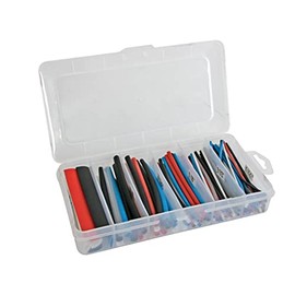 Velleman K/STMC2 Heat-Shrinkable Tube Kit 170-Piece, Multicolour, Multicolored