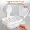 Lifewit Soap Dish Suction Cup for Shower, Soap Dish with
