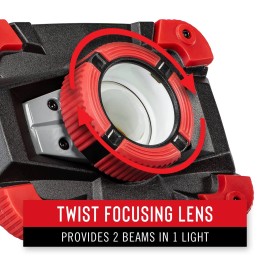 Coast WLR1 Work Light Rechargeable Resists Water Impact and Dust Stormproof