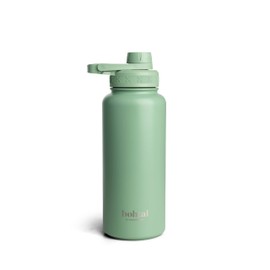 Smartshake Bohtal 960ml/32 oz Insulated Water Bottle, Durable Stainless Steel Water Bottle, Leak Proof Water Bottle, Keep Drinks Hot for 6 Hours, Cold for 12 Hours, BPA-Free, Leak-Proof Lid - Green