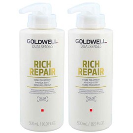 Goldwell Dualsenses Rich Repair Restoring 60Sec Treatment 500 ml x 2