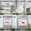 RICOO TV Wall Mount R09 R07 N2122 R17 N2364 Black