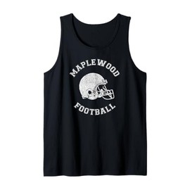 Maplewood Football Distressed 1980's Retro P.E.Dept Style Tank Top