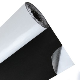 CertBuy 200" x 15.7" Self Adhesive Felt Roll, Soft Velvet Drawer Liner, Black Velvet Flocking Liner for Jewelry Drawer Art Crafts DIY Project Velvet Fabric Peel Stick, Jewelry Box Felt Liner