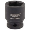 Draper 6878 3/8" Square Drive Hi-Torq 6 Point Impact Socket,