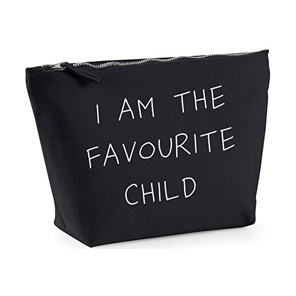 Hippowarehouse I Am The Favourite Child printed make up cosmetic
