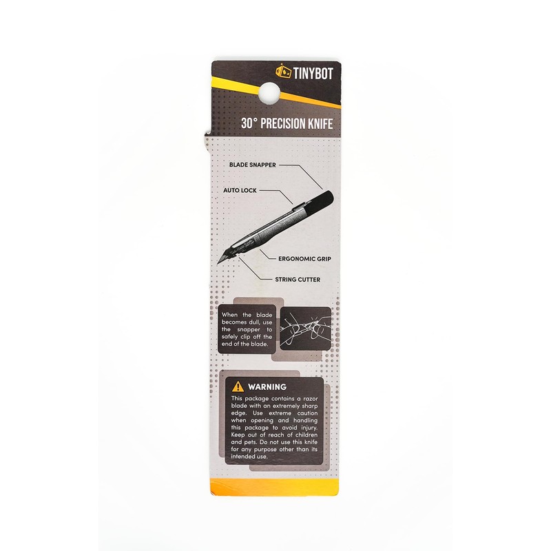 TINYBOT 30 Degree Precision Balanced Retractable Vinyl Film Wrap Razor