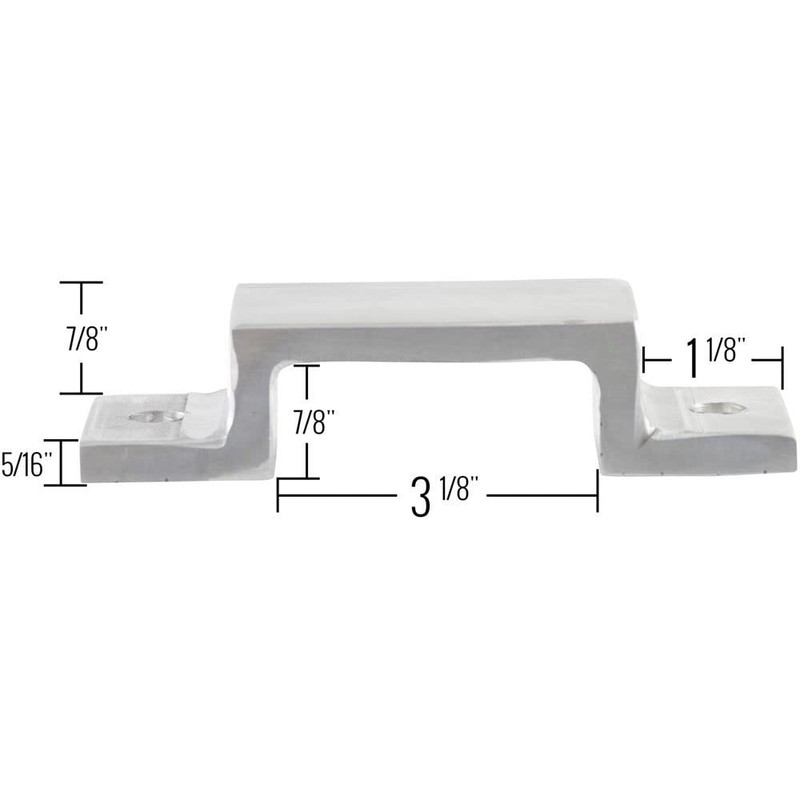 HD Ramps EZ Deck Step Aluminum Ladder Mounting Brackets