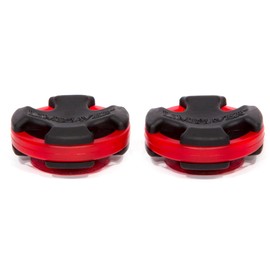 LimbSaver Broadband Dampener for Solid Limb Compound Bows, Red, 2-Pack