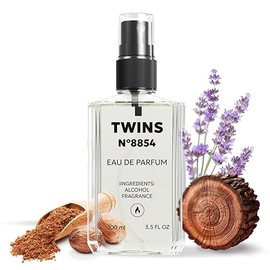 TWINS No.8854 | Perfume for Men Eau de Parfum | 3.4 Fl Oz / 100 ml