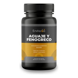Aguaje Fenogreco Endaroo 100 Cápsulas Suplemento Alimenticio Nutricional