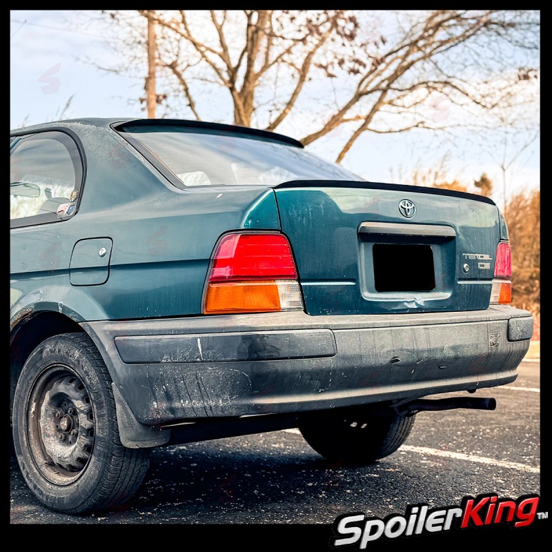 Spoilerking LLC Rear Trunk Lip Spoiler Wing (Fits: Toyota Tercel