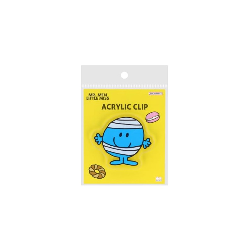 Sunstar Stationery S3625435 Mr Men & Little Miss Clip, Acrylic,