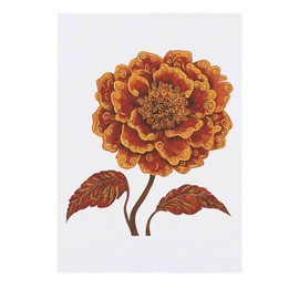'Marigold Flower' Temporary Tattoo - Water Resistant, Skin-Safe, Non-Toxic Transfer (TO00084925)