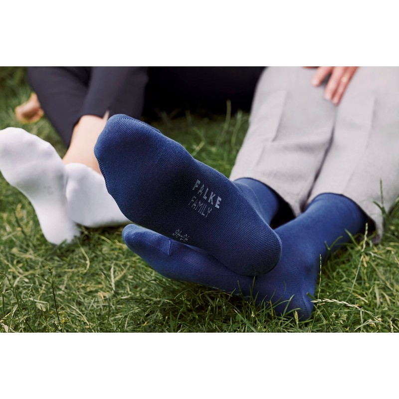 FALKE Hombre Family M Kh, Azul (Dark Navy 6375), 9.5-12