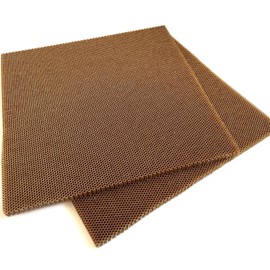 Diycoming 2pcs Aramid Honeycomb Core Sheet Panel 10mm Ultra-Lightweight for Repairing Boat,Frames