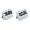 LABRIMP 2pcs Digital Kitchen Timer with Loud Alarm Easy to