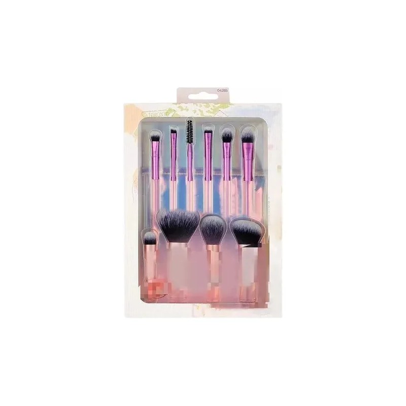 Set De Mini Brochas De Maquillaje Para Cosméticos De Viaje