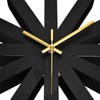 Living Room Clock Stainless Steel Silent Movement Creativity Wall Clock