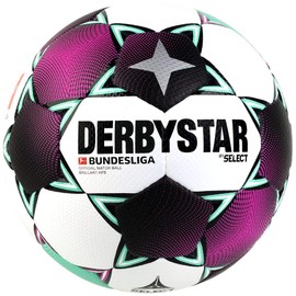 DERBYSTAR Soccer Ball, No. 5 Ball, FIFA International Certified Ball, Bundesliga Brillant APS 21-22 Model