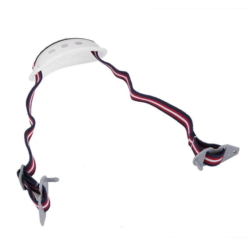 Universal Hard Hat Chin Strap Safety Construction White Elastic Strap