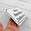 Sosenco Bitte Ausfahrt freihalten Sign - 15 x 25 cm
