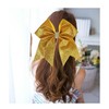 Glitter Cheer Bow Girls Hair Bows Ponytail Holder Hair Ties