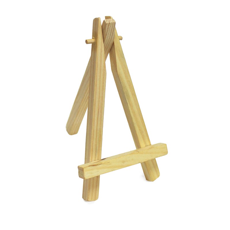 Studio 22 Mini Wooden Display Easel for Signs, Art, Painting,