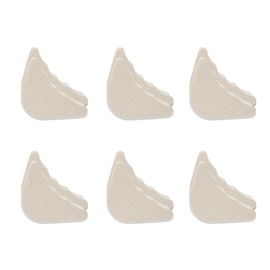 6 Pairs Shoe Filler Insoles,Adjustable Unisex Shoe Inserts for Too Big Shoes,High Heel Toe Plugs for Loose Shoes,Reusable Shoe Brace Pads to Make Big Shoes Fit for Women and Men Pumps Flats Sneakers