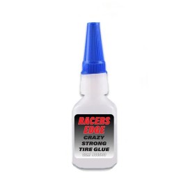 Racers Edge Crazy Strong RC Tire Glue 20g w/Pin Cap & Tips RCE5150