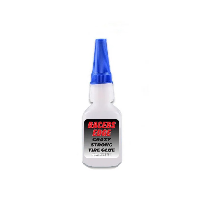 Racers Edge Crazy Strong RC Tire Glue 20g w/Pin Cap
