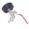 IBC Tote Adapter 1/2in Leakproof Brass Valve Coarse Thread for