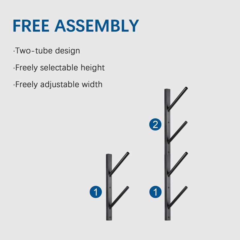 DEYOFA Skateboard Rack Wall Mount – Skateboard Wall Hanger, Snowboard