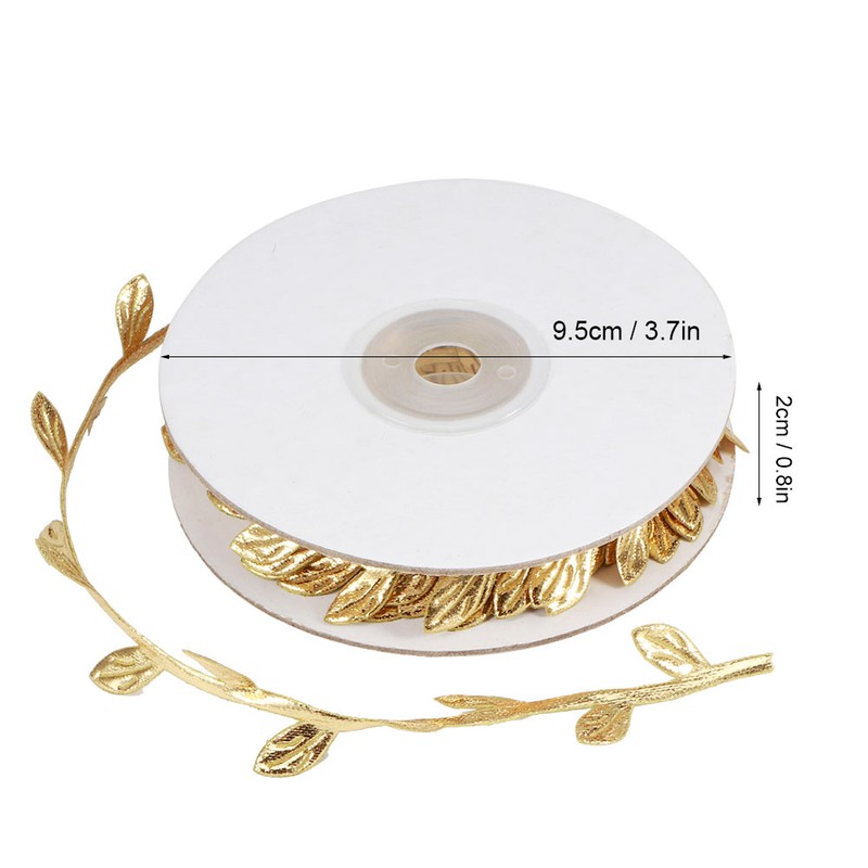 3 Roll Artificial Leaves Vine DIY Kindergarten Craft Wedding Decoration