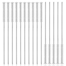 15Pcs Hearing Aid Cleaning Brush Kit, Extremely Fine Small Holes Cleaner, Reusable Vent Tube Cleaning Brush for Hearing Amplifiers Earbuds Headphones