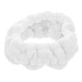 FOMIYES Soft Coral Fleece Headband for Women Elastic Makeup Hair Band for Face Washing Skincare and Travel Gentle Hair Accessory for Home and Yoga