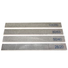 Set Of Diamond Plates With A Three-layer Spraying Of 4 Pieces For Rough Sharpening