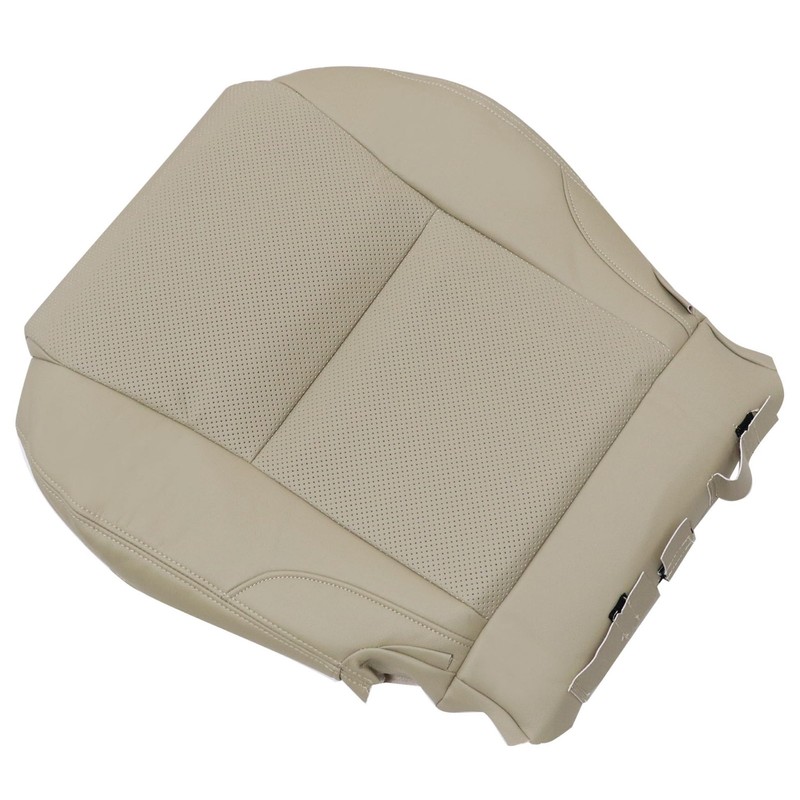 Vigoraze Front Driver Bottom Replacement Leather Seat Cover Tan Compatible