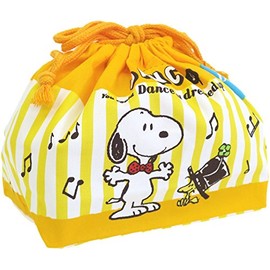 o-esuke- Snoopy Peanuts Dance Drawstring Lunch Bag KB – 1