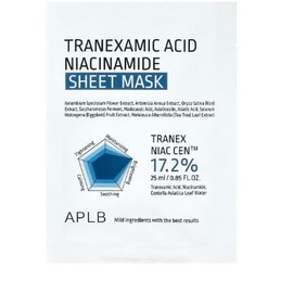 Mascarilla Tranexamic acid niacinamide sheet mask 25ml