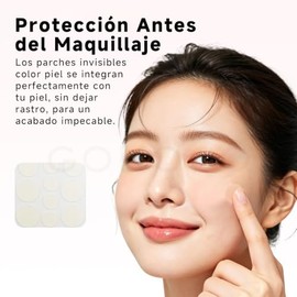 GOKOCO Parches para Acné 306 Pack Círculo Nude, Invisible para Piel  Tono Nude Invisible, Bajo Maquillaje, Para Rostro y Mentón, Empaque Individual,  