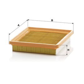 Original MANN-FILTER Air Filter C 1925 – For Passenger Cars