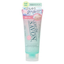 L'air De Savon Ice Body Gel, Heavenly Bloom, 4.9 oz (140 g), Cooling, Moisturizing Gel, Cleanliness, Soap Aquatic