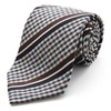 MICHI CORONDON Brand Necktie, Made in Japan, Italian Fabric, Silk,