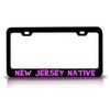 Customola - New Jersey Native States Metal License Plate Frame