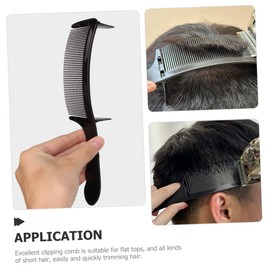 BIUDECO Professional Styling Comb Barber Hair Comb for Men Curved Mens for Hair Cutting Tools