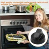 Oupdate 4 Pcs Cooker Knobs Replacement Oven Knobs Universal for