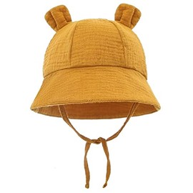Newborn Sun Hat Boys Unisex UV Protection Summer Spring Autumn Hat Cap Newborn Toddler 3-12 Months Baby Hat 3-12 Months Boys Cap