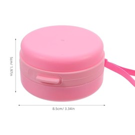 2 Cepillos de Silicona Exfoliante Corporal y Funda Protectora para Shampoo con Cuerda